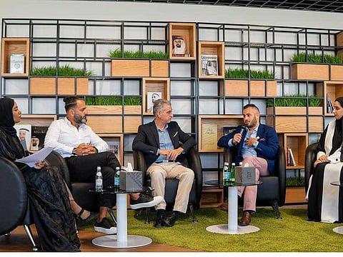 Experts at the Shams Talks series organised by Sharjah Media City