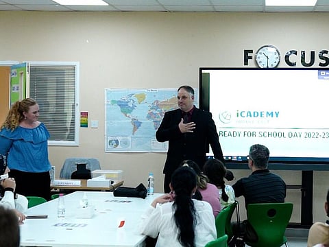 Dr Mohamed Mroueh, iCademy Middle East Head of School, emphasises that at iCademy Middle East, there’s never a wrong time to start school