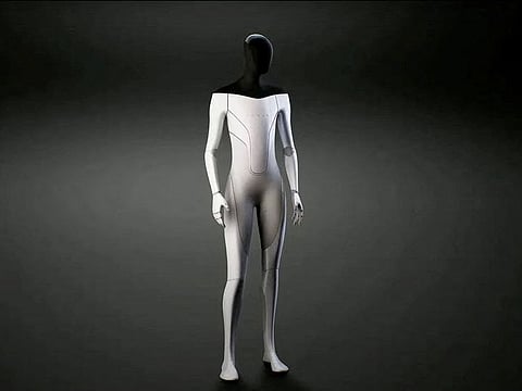 A humanoid robot developed by Tesla, known as Tesla Bot or Optimus.