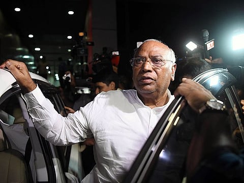 Congress president Mallikarjun Kharge. India’s Principal Opposition Party says its senior leaders will not attend the inauguration ceremony of the Ram temple in Ayodhya on January 22