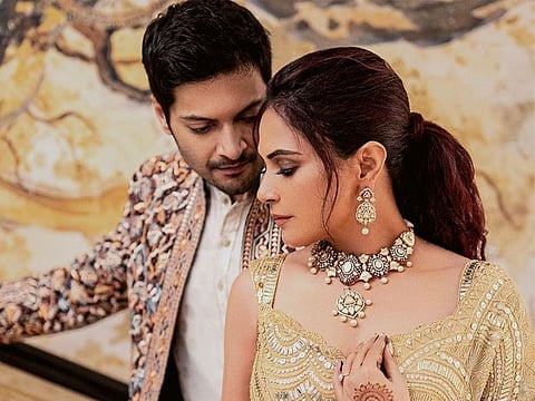 Ali Fazal and Richa Chadha