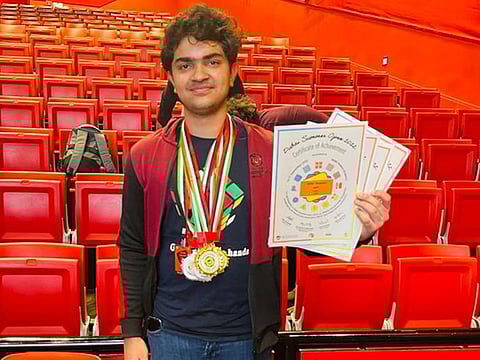 Mihir Narayan recently won the speedcubing competition held under the Dubai Summer Open 2022