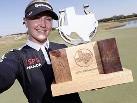 England's Charlie Hull wins the Volunteers of America Classic on the LPGA Tour.