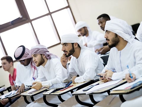 Students at Abu Dhabi University. Over the last academic year, more than 500 students received monetary contributions from leading organisations to support research and project expansion in the fields of Information Technology (IT) and engineering