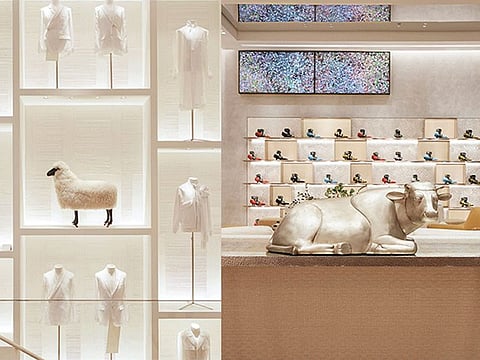 The relationship between Maison Dior and Les Lalanne goes back 65 years.