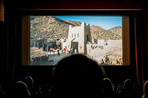 A screengrab from Khorfakkan beamed in Portugal.