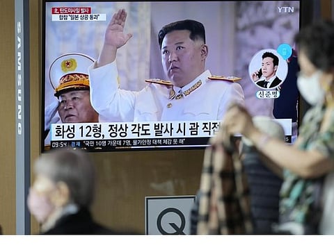 North Korea has launched a second ballistic missile toward its eastern waters, just minutes after launching a similar projectile Thursday, South Korea says. Amid increasing tensions, the U.S. has redeployed an aircraft carrier near the Korean Peninsula.