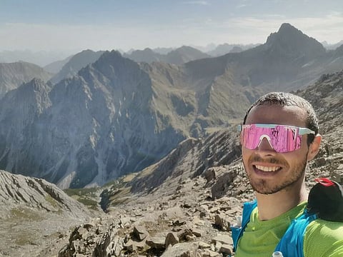 Feineler Elias who died in Pakistan in a file photo.