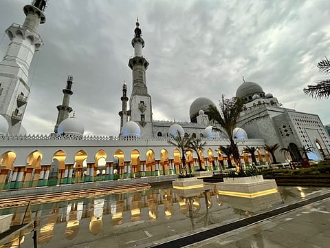 The mosque is located in the hometown of Indonesia’s President Joko Widodo