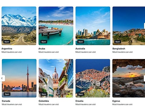 More than 92% of Olympic nations have reopened to international tourists, according to a destinations tracker.