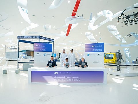 The signing ceremony for the launch of the Global Futurist Society.