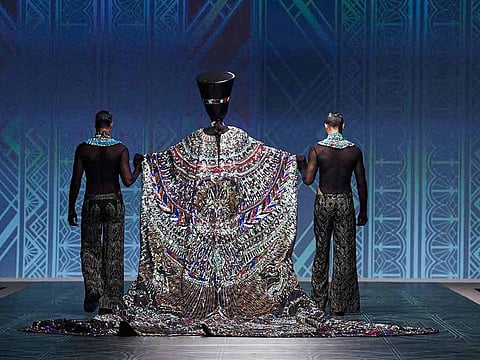 Day 4 highlights included a stunning closing of the evening by Michael Cinco and his modern interpretation of Cleopatra and Mark Antony in full Egyptian regalia made artisanally by hand