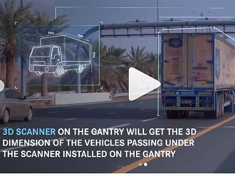 A series of weigh-in-motion smart gates are helping keep Abu Dhabi’s roads safe from accidents caused by overloading