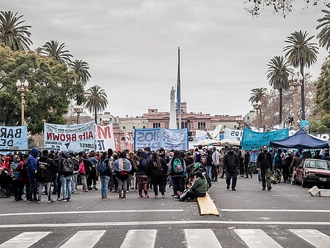 The country’s gross domestic product is seen contracting 3.1% in 2023, a decline 0.5 percentage points greater than was expected in the previous poll.