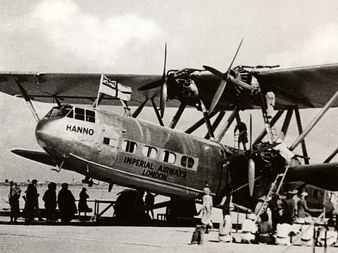 Sharjah Air Station welcomed its first flight 90 years ago, when a plane from Pakistan's Gwadar touched down on October 5, 1932