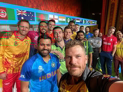 All 16 captains in one frame ahead of the start of the T20 World Cup in Australia. The UAE will face Netherlands on Sunday in Geelong and will be hoping to make the Super 12. They have qualified for the T20 World Cup for the second time.