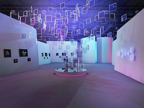 The exhibition at the Saudi National Museum in Riyadh is curated by Alba Cappellieri and designed by Johanna Grawunder.