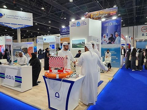 Running at the Abu Dhabi National Exhibition Centre until Tuesday, October 18, the fair will be followed by a similar three-day event at the Dubai World Trade Centre between October 23 and 25. In total, 100 universities from 20 countries are exhibiting at the two fairs.