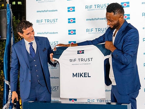 David Regueiro Santalla and Mikel Obi