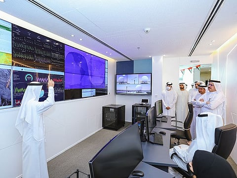 DEWA CEO Saeed Mohammed Al Tayer inaugurated DEWA’s Ground Station at the Research and Development (R&D) Centre at Mohammed bin Rashid Al Maktoum Solar Park
