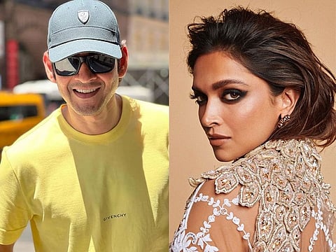 insta/ urstrulymahesh and deepikapadukone