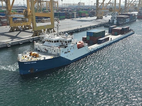 DP World's new service will help speed up delivery across the UAE's 700-kilometre Arabian Gulf coastline.