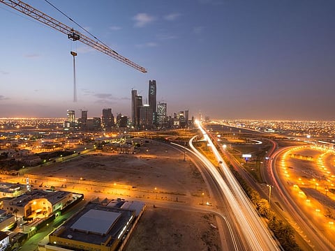 A general view of Riyadh. The initiatives were unveiled at PIF’s inaugural Private Sector Forum on Tuesday.
