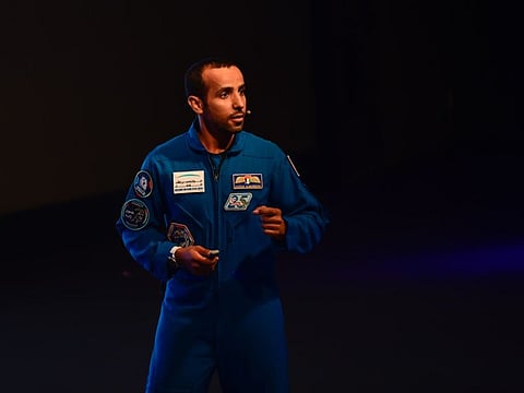 Hazza Al Mansouri was speaking during the ‘Future Talks’ series on Wednesday