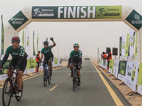 A record-breaking number of cyclists registered for the Aster Pharmacy BIG 5 and competed in the first Build-Up Ride of the season.