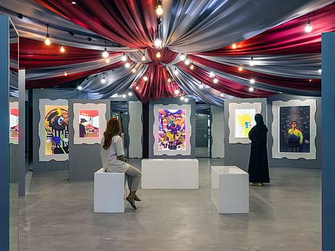 NFT art exhibition by Emirati digital artists for the Cultural Foundation Abu Dhabi
