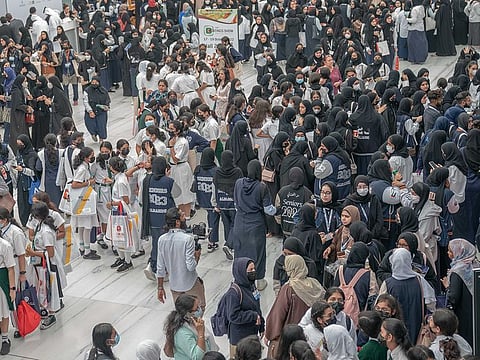 More than 100 universities from the UAE and aboard are offering scholarships and study programmes at the 18th edition of the International Education Show at Expo Centre Sharjah till Saturday