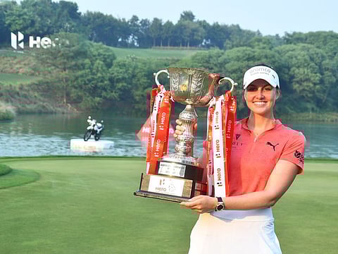 Olivia Cowan's maiden victory on the LET comes at the Hero Women's Indian Open