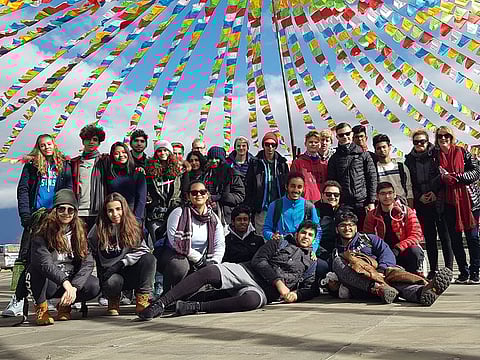 GEMS students on a trip to China. The idea of 'Week Without Walls' is to take learning beyond the classroom as it helps students embrace their potential to make a difference.