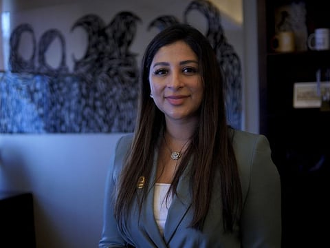 Much like the group of faceless women in a transparent glass artwork in her office, Alisha Moopen believes, “It’s not about who you are or what your name is. At the end of the day, what matters is the difference you can make."