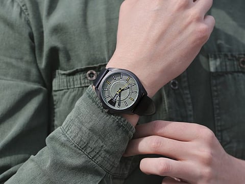 Whether it's a forest-green strap or a mint watch face, shades of green are trending in both men and women's watch categories this year. Picture for illustrative purposes.