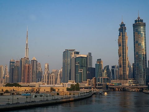 Sheikh Zayed road, Dubai.