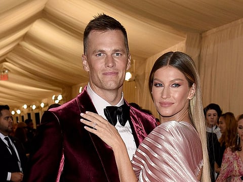 Tom Brady, left, and Gisele Bundchen attend The Metropolitan Museum of Art's Costume Institute benefit gala on May 6, 2019, in New York.
