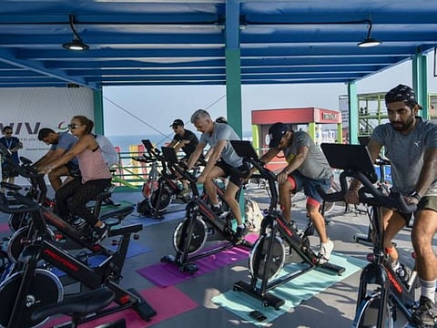 From registering for flagship events to gearing up with new official DFC merchandise, here’s how to make the most of your head start before Dubai gets moving on November 1. (Picture from 2022)