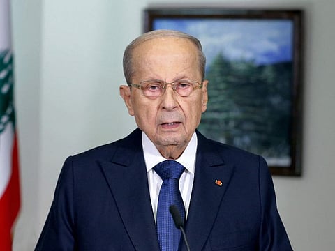 Aoun’s presidency is inextricably linked in the minds of many Lebanese to their country’s worst days since the 1975-1990 civil war, with the financial crisis that began in 2019 and the deadly Beirut port blast of 2020.