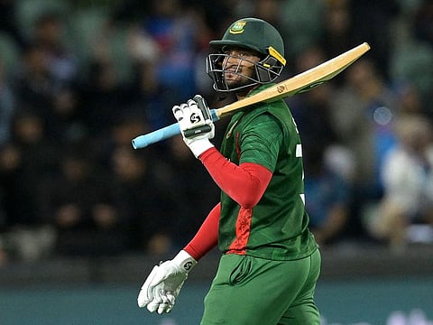 Shakib hurt the tip of his right index finger attempting a catch during Friday's second one-day international against Ireland at Chelmsford, England, the Bangladesh Cricket Board (BCB) said.