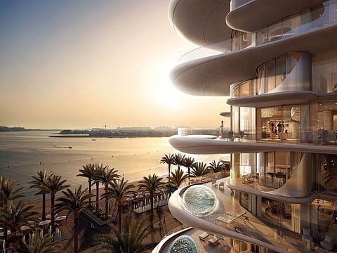 Alpago Properties has been a productive time of it on the Palm, where it sold a villa for Dh302.5 million. Now comes the Palm Flower with its 10 units from Dh95 million to Dh250 million.