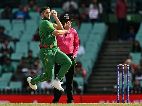 South Africa's Wayne Parnell.