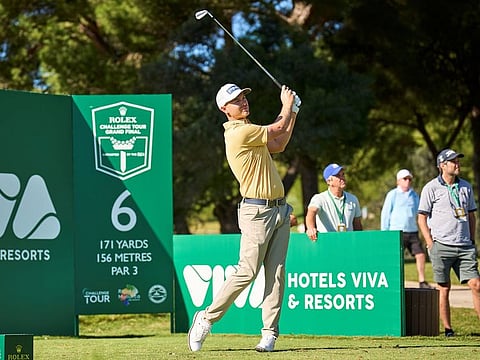 Bryce Easton from South Africa joint leader at -7 after third round of Rolex Challenge Tour Grand Final