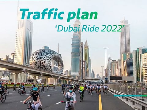 The Roads and Transport Authority has explained how to get around the temporary partial closure on its social media channels