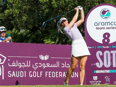 Charley Hull is a Golf Saudi ambassador