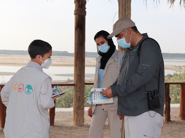 During the first 2022-2023 cohort, around 20 students will be trained in Al Wathba Wetland Reserve, while the next 2023-2024 edition will see 20 students trained at the Mangroves National Park