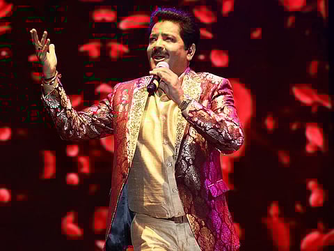 Indian singer Udit Narayan