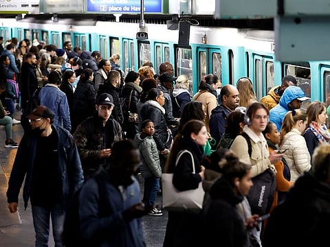 There were on average 10 such incidents a day in 2018, according the capital's RATP transport authority.