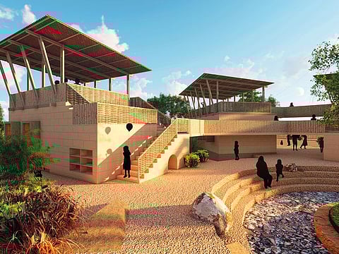 An artist's impression of the proposed school
