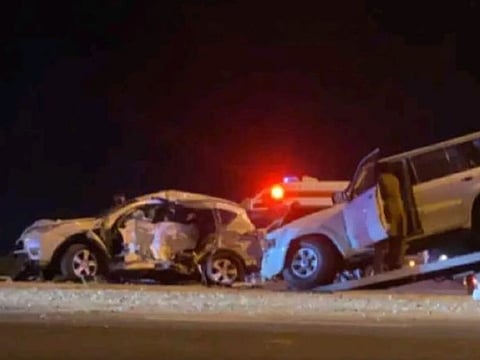 Two teens were killed in a horrific cash in Al Madam area of Sharjah